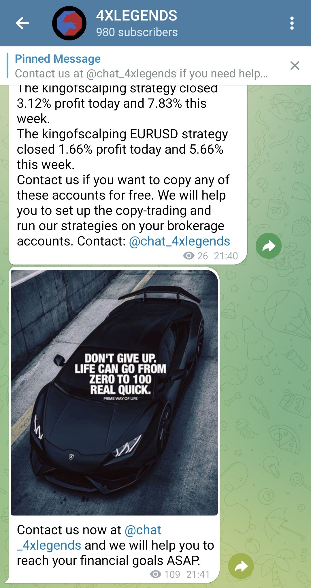 Follow us on Telegram